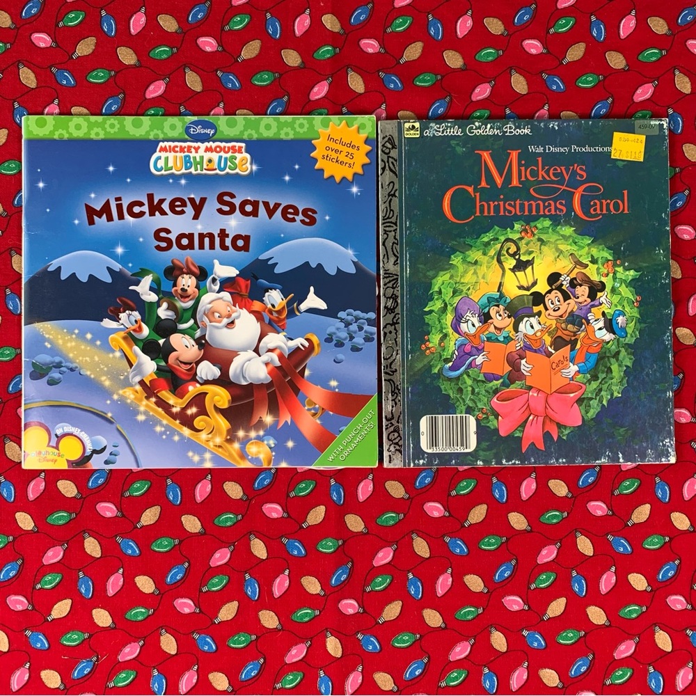 Mickey Mouse Christmas Book Collection.